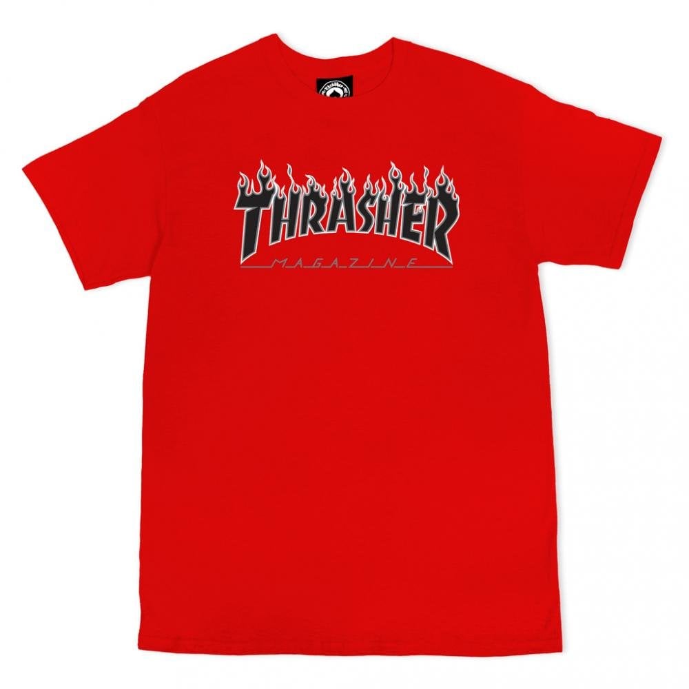 Thrasher Flame Logo T-Shirt