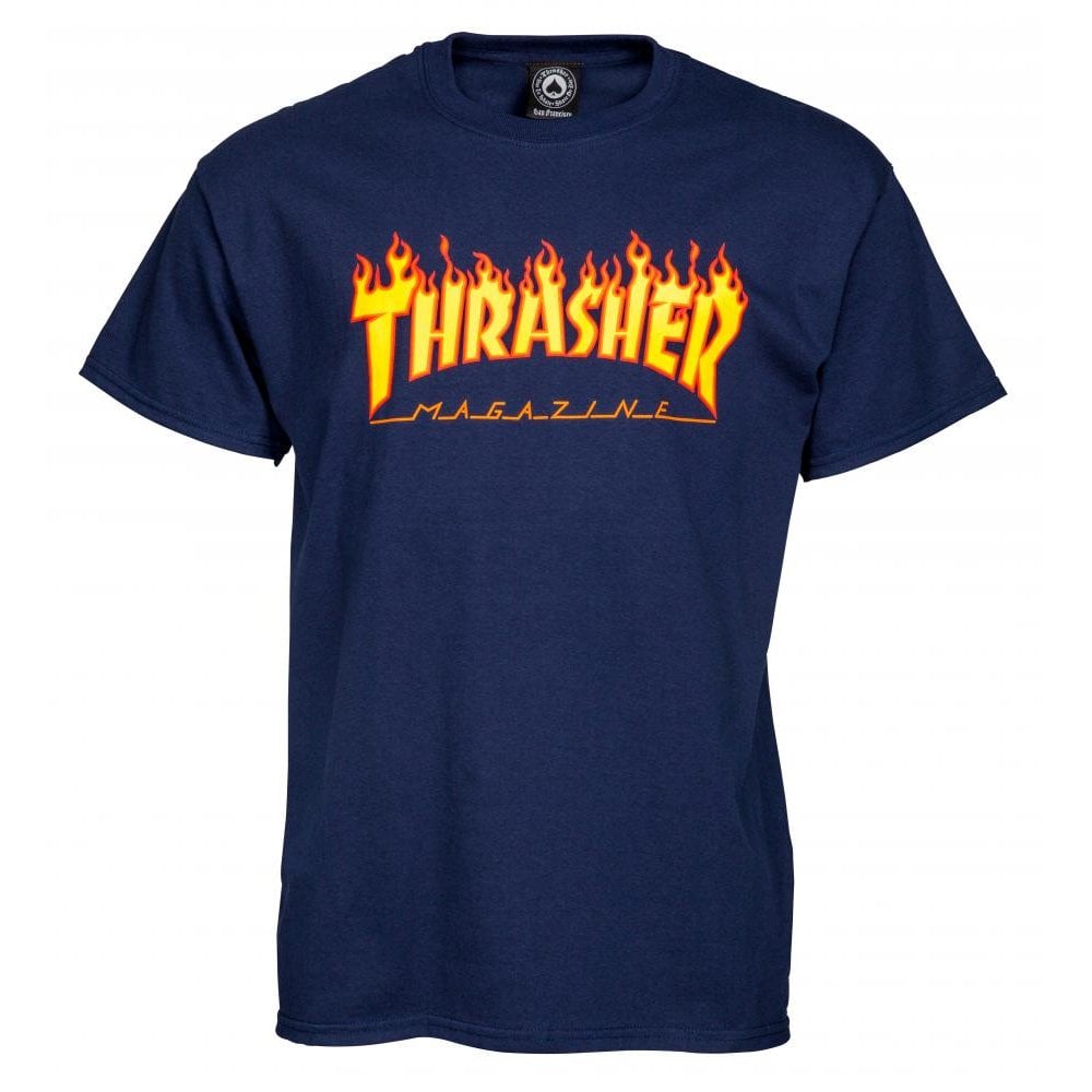 Thrasher Flame Logo T-Shirt