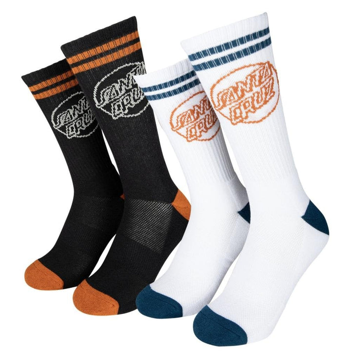 Santa Cruz Kick 2 Pack Socks