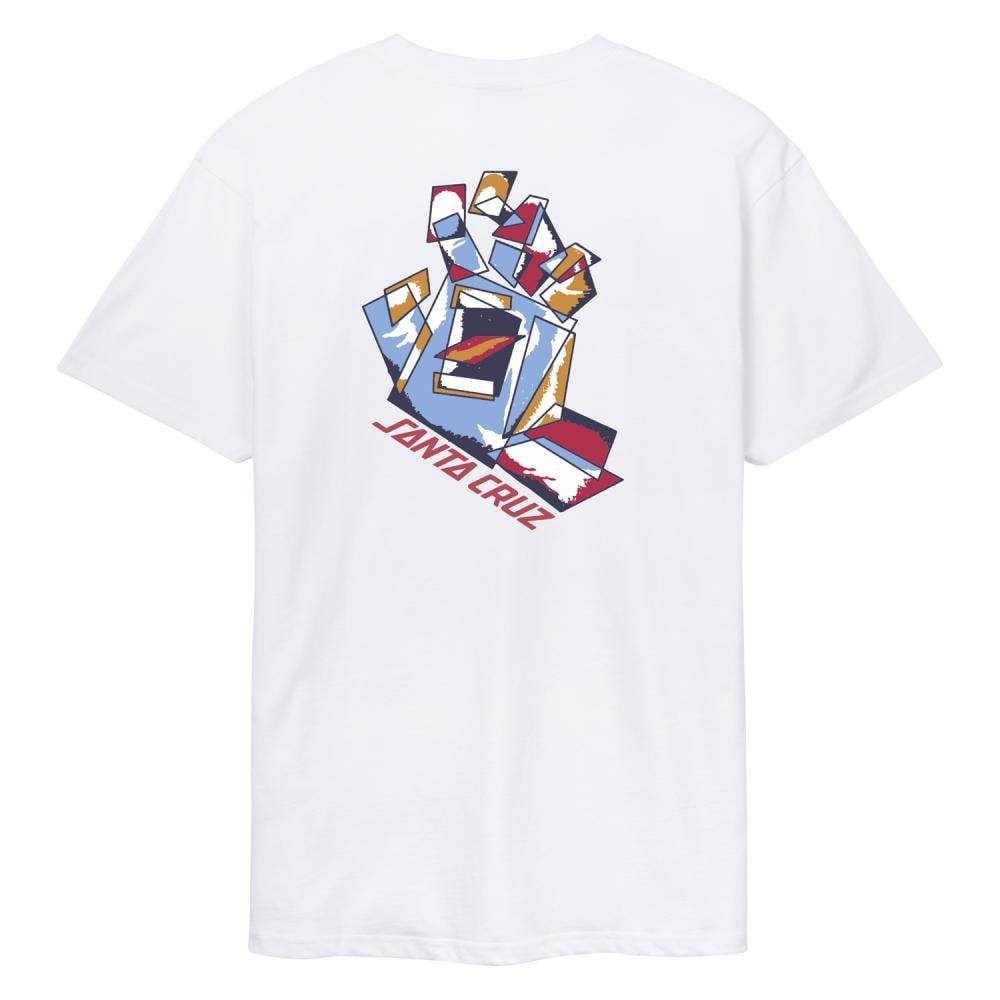 Santa Cruz Screaming Scratched Hand Strip T-Shirt