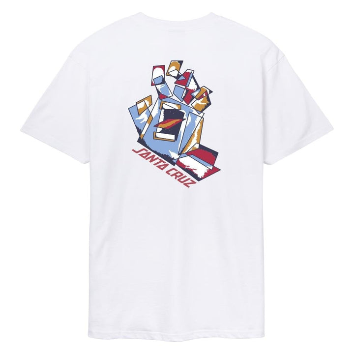 Santa Cruz Screaming Scratched Hand Strip T-Shirt