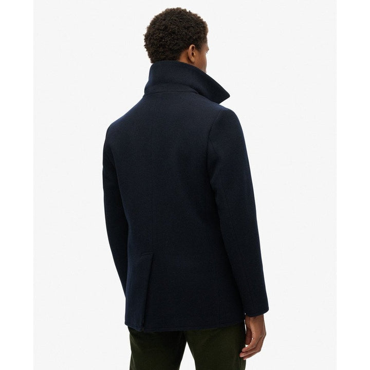 Superdry The Merchant Store Wool Pea Coat