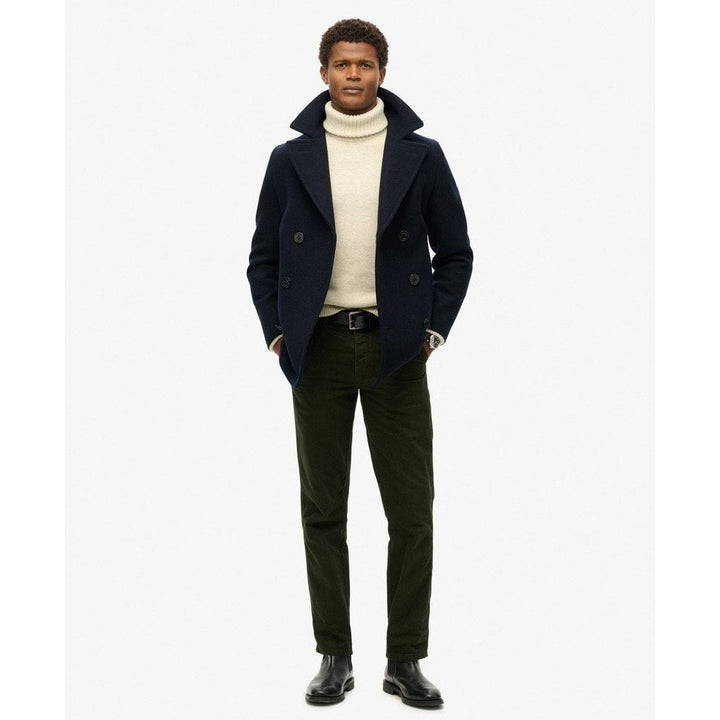Superdry The Merchant Store Wool Pea Coat