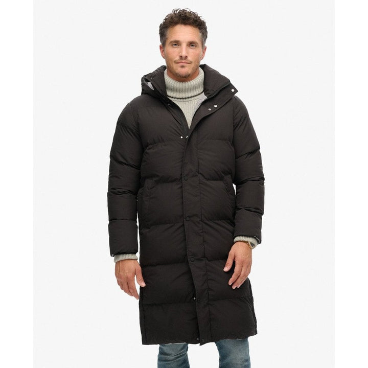 Superdry Longline Hooded Puffer Coat