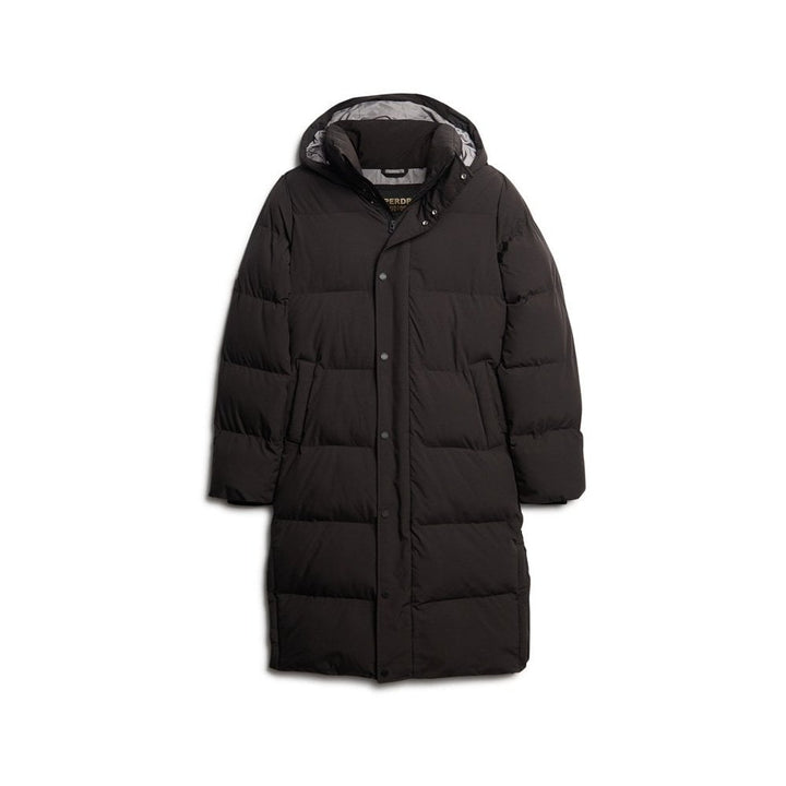 Superdry Longline Hooded Puffer Coat