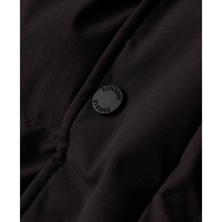 Superdry Longline Hooded Puffer Coat