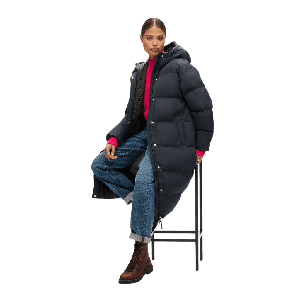 Superdry Hooded Longline Puffer Coat