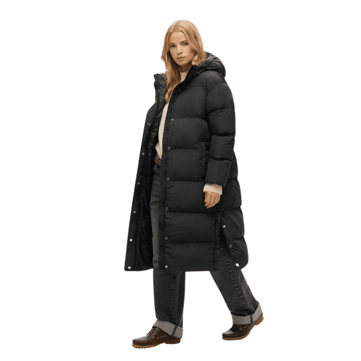 Superdry Hooded Longline Puffer Coat