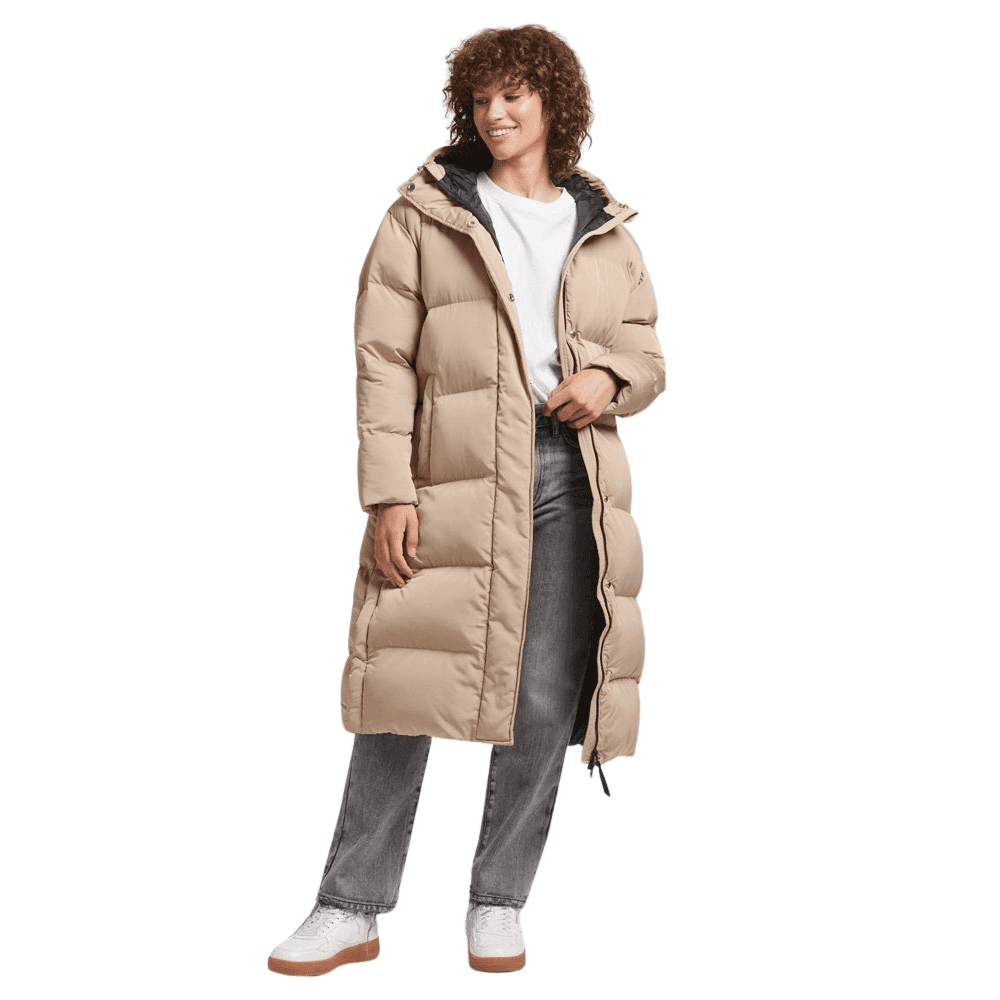 Superdry Hooded Longline Puffer Coat