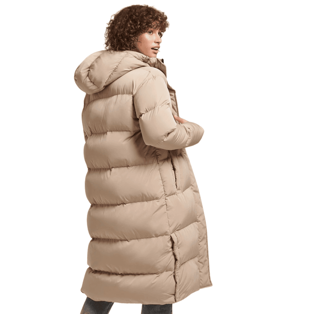 Superdry Hooded Longline Puffer Coat