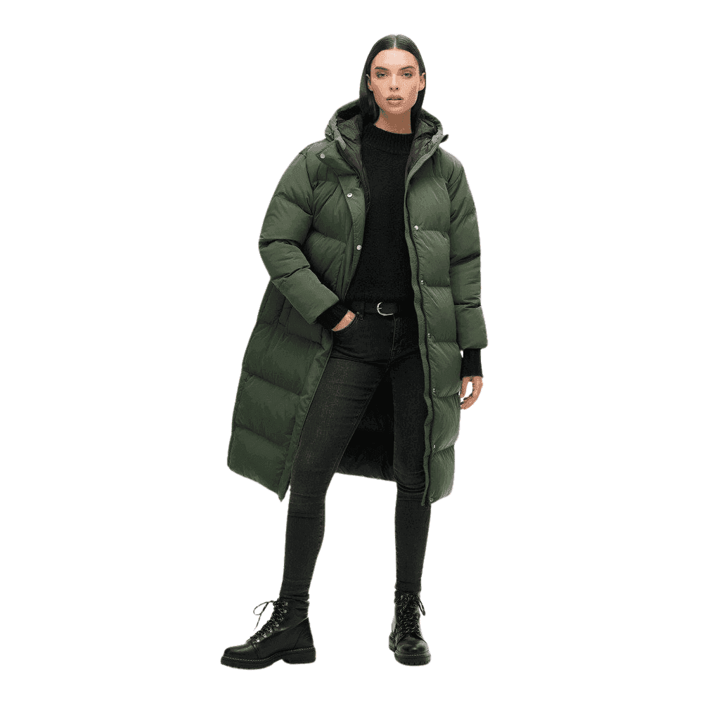 Superdry Hooded Longline Puffer Coat
