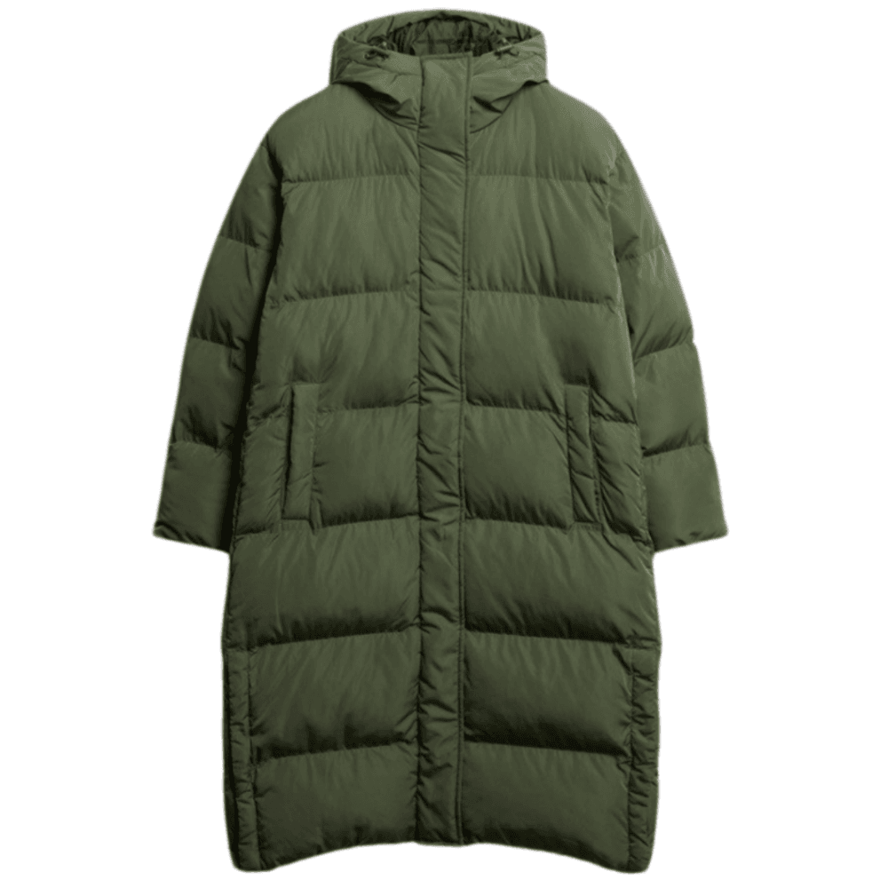 Superdry Hooded Longline Puffer Coat