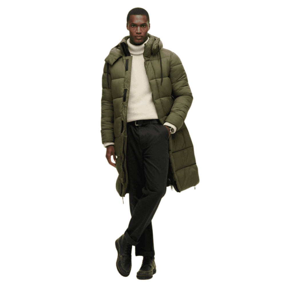 Superdry Ripstop Longline Puffer Jacket