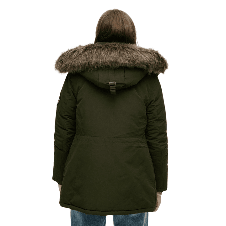 Superdry Everest Faux Fur Hooded Parka Coat