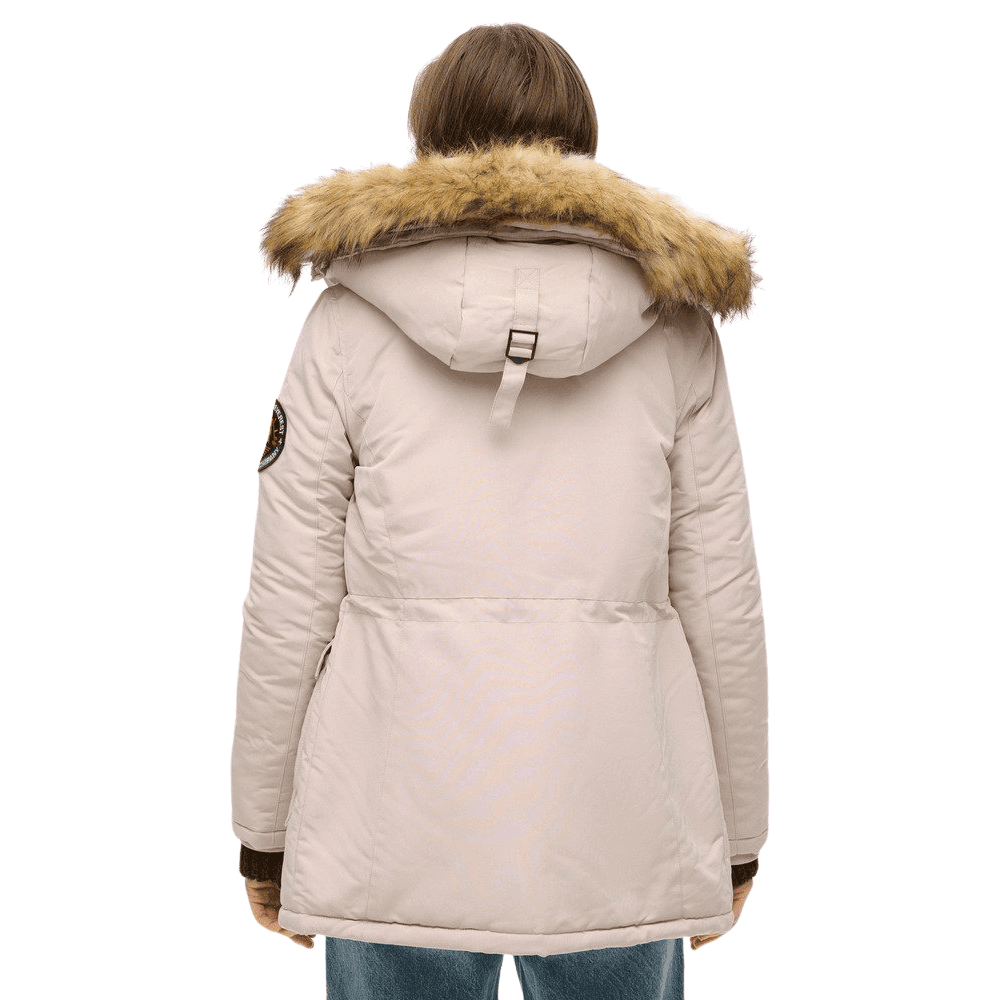Superdry Everest Faux Fur Hooded Parka Coat