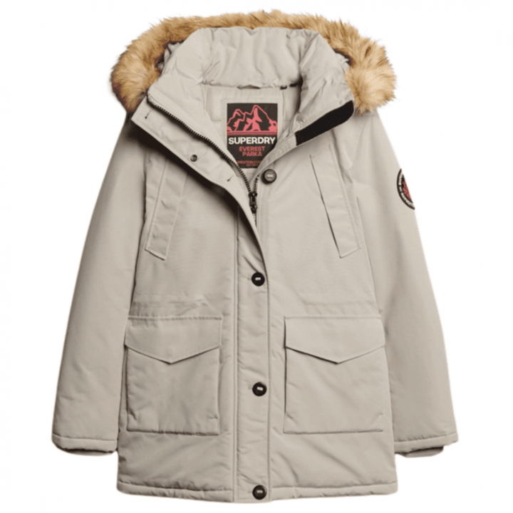Superdry Everest Faux Fur Hooded Parka Coat