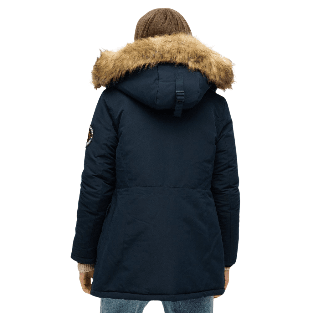 Superdry Everest Faux Fur Hooded Parka Coat