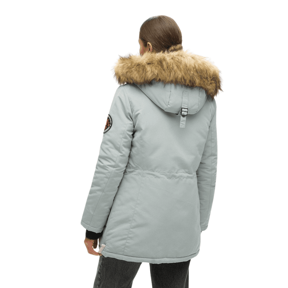 Superdry Everest Faux Fur Hooded Parka Coat