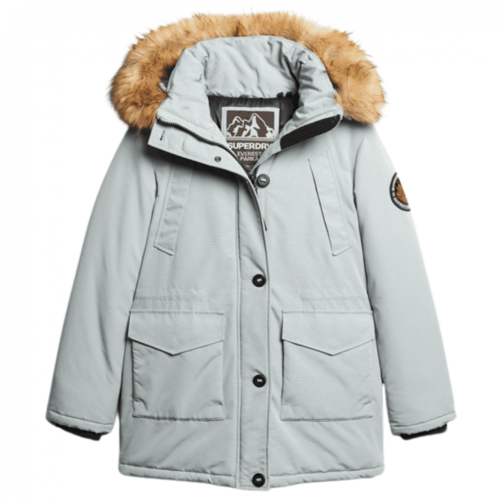Superdry Everest Faux Fur Hooded Parka Coat