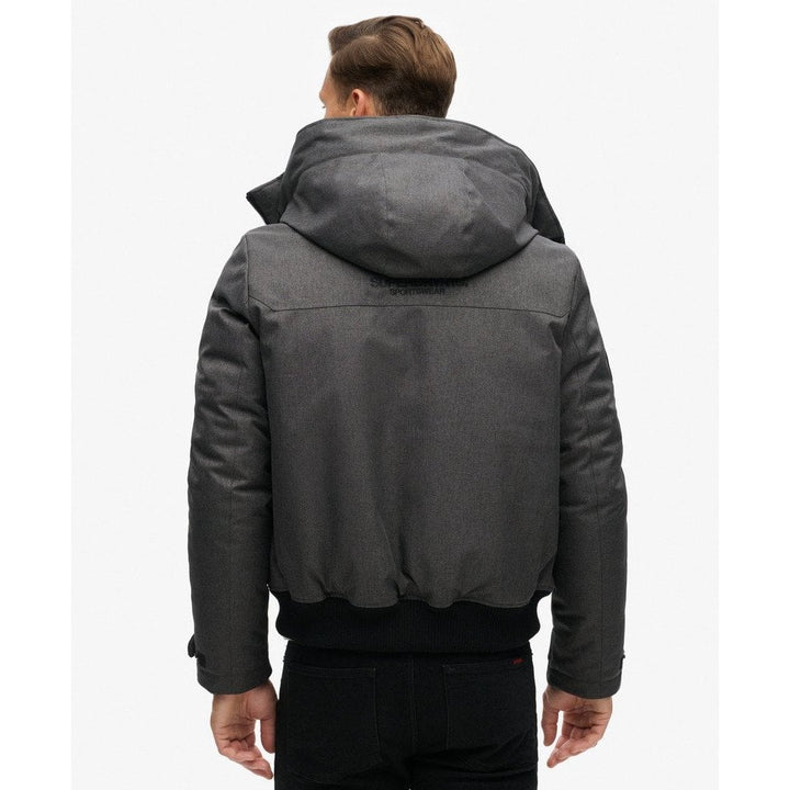 Superdry City Tweed Padded Bomber Jacket