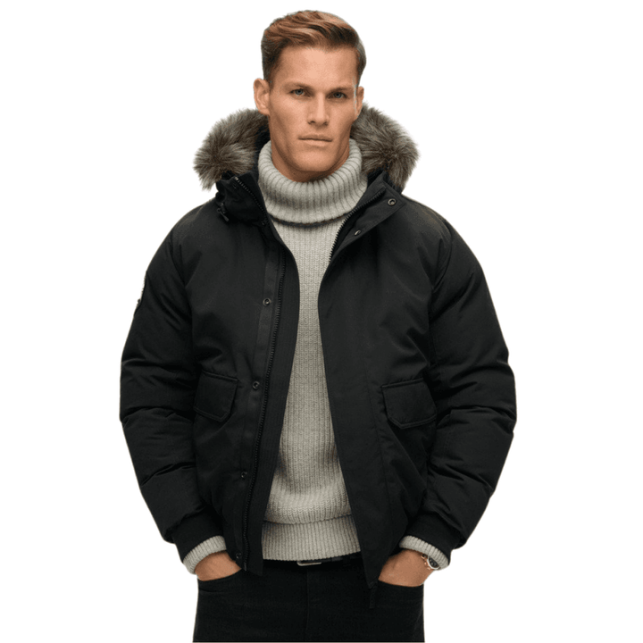Superdry Everest Faux Fur Bomber Jacket