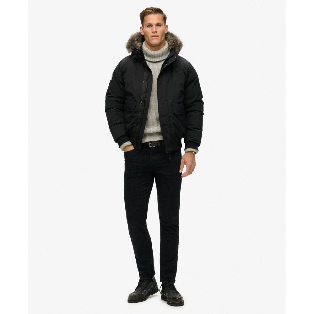 Superdry Everest Faux Fur Bomber Jacket