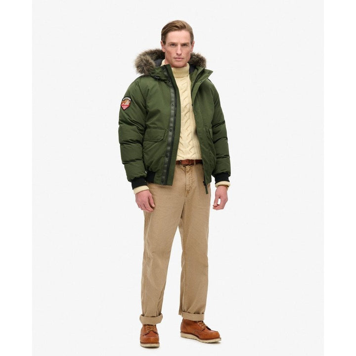 Superdry Everest Faux Fur Bomber Jacket