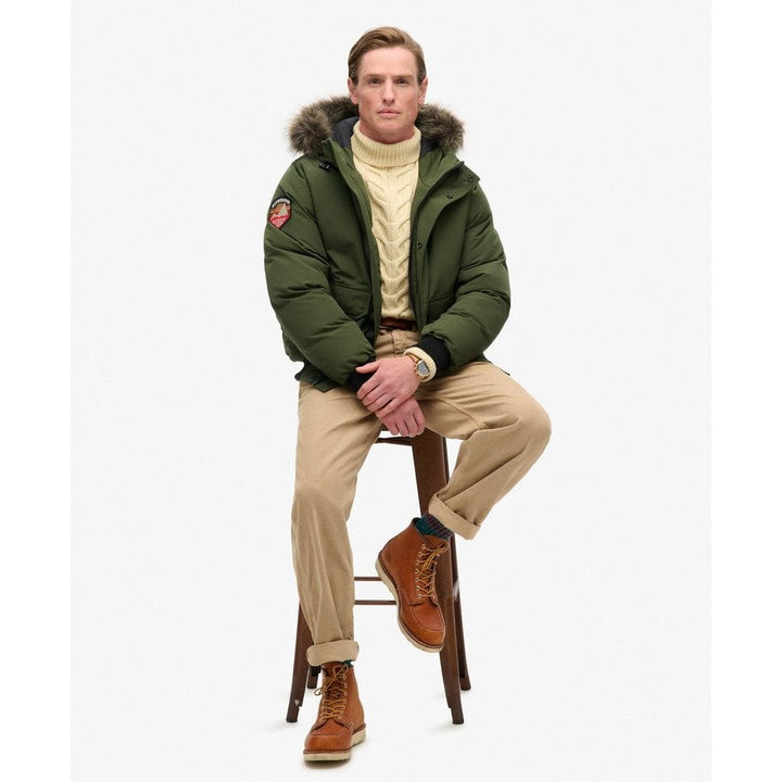 Superdry Everest Faux Fur Bomber Jacket