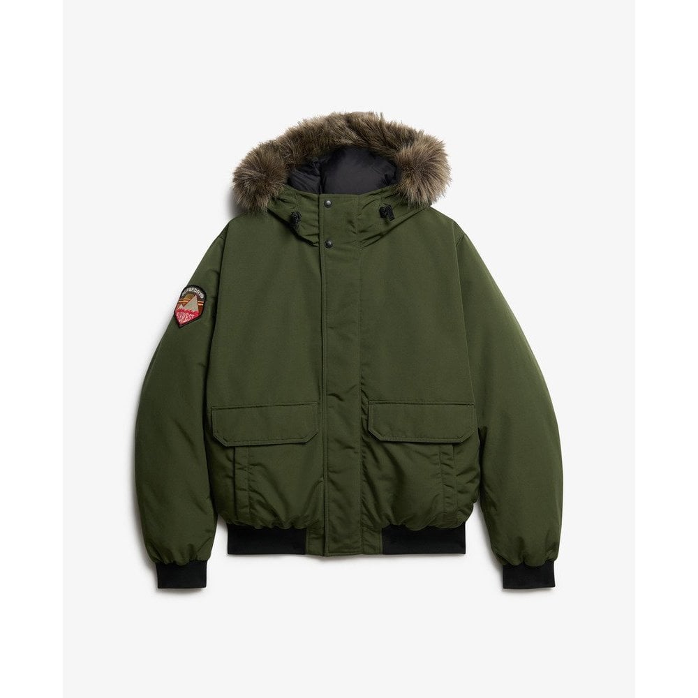 Superdry Everest Faux Fur Bomber Jacket