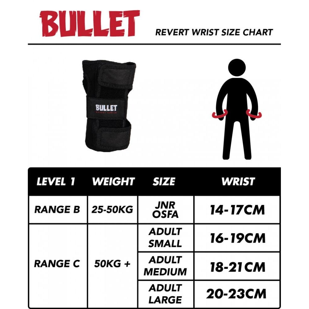 Bullet Revert Wrist Pads