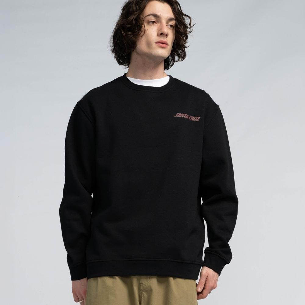 Santa Cruz Roskopp Destruct Dot Crew Sweatshirt