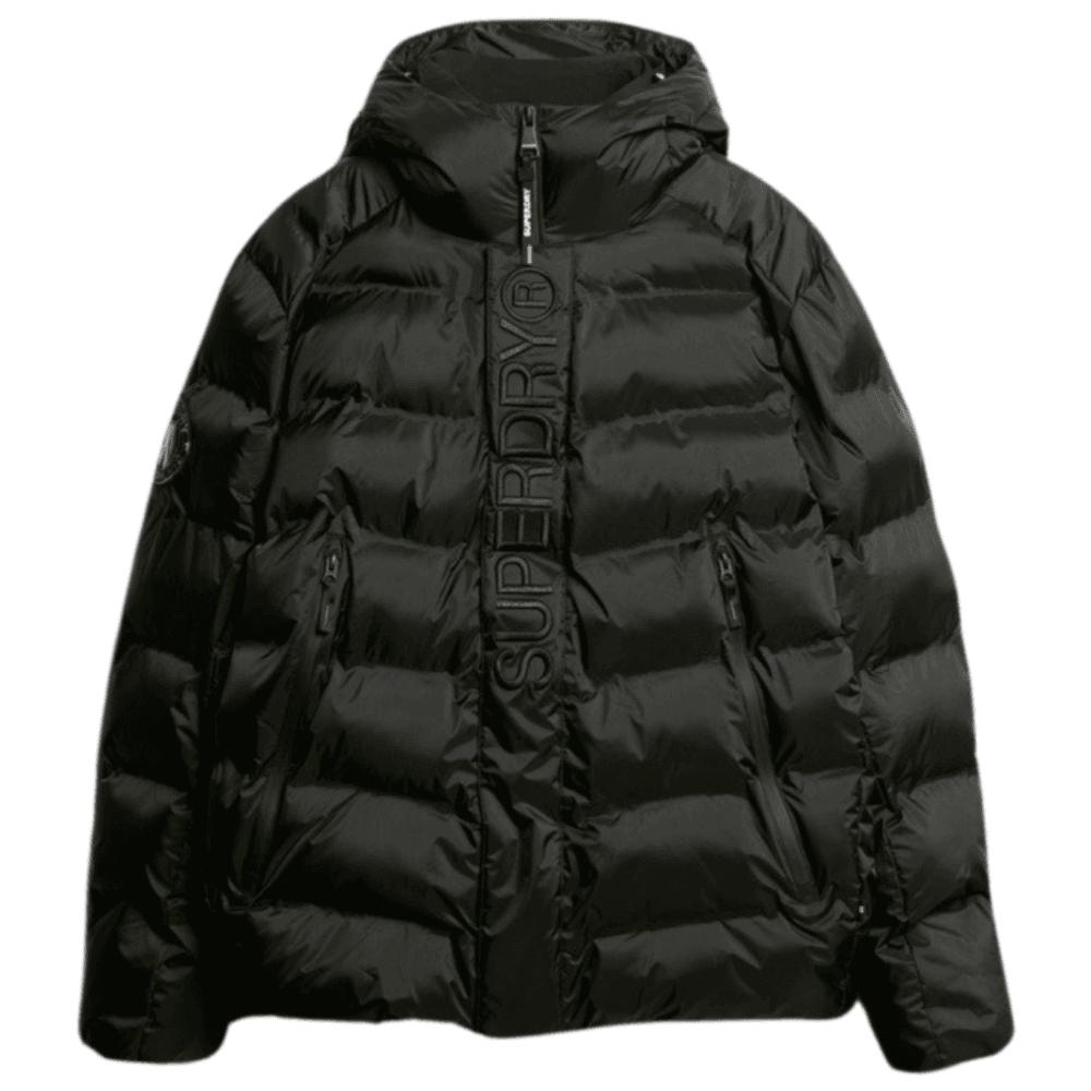 Superdry Hooded City Graphic Puffer Jacket