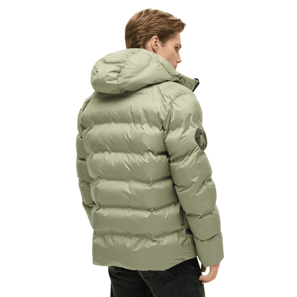 Superdry Hooded City Graphic Puffer Jacket