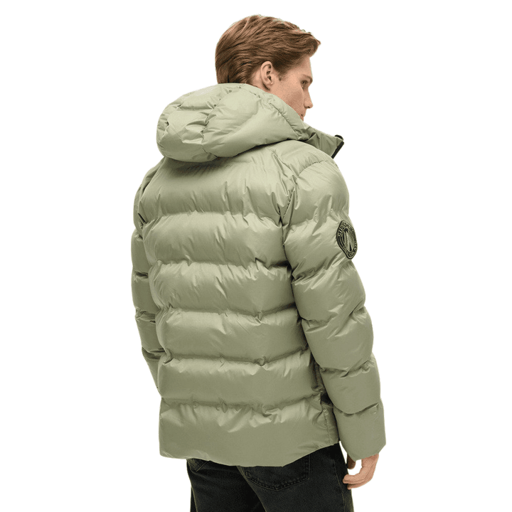 Superdry Hooded City Graphic Puffer Jacket
