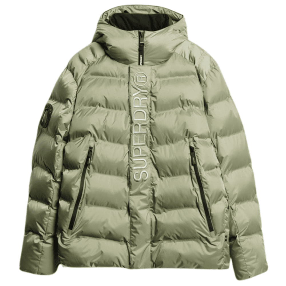 Superdry Hooded City Graphic Puffer Jacket