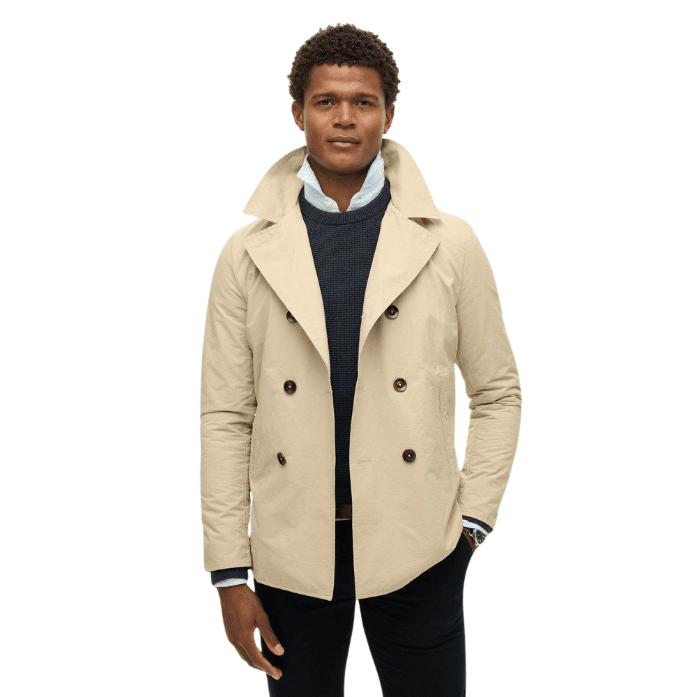 Superdry Merchant Twill Pea Coat
