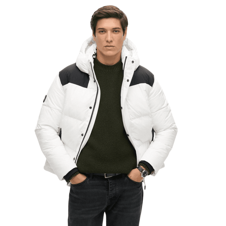 Superdry Hooded Box Quilt Puffer Jacket