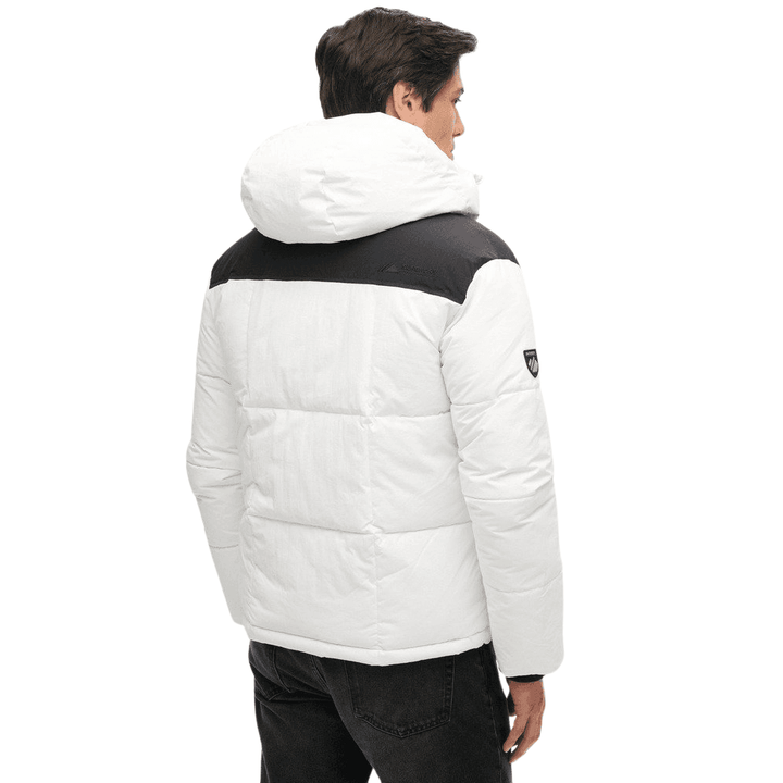 Superdry Hooded Box Quilt Puffer Jacket