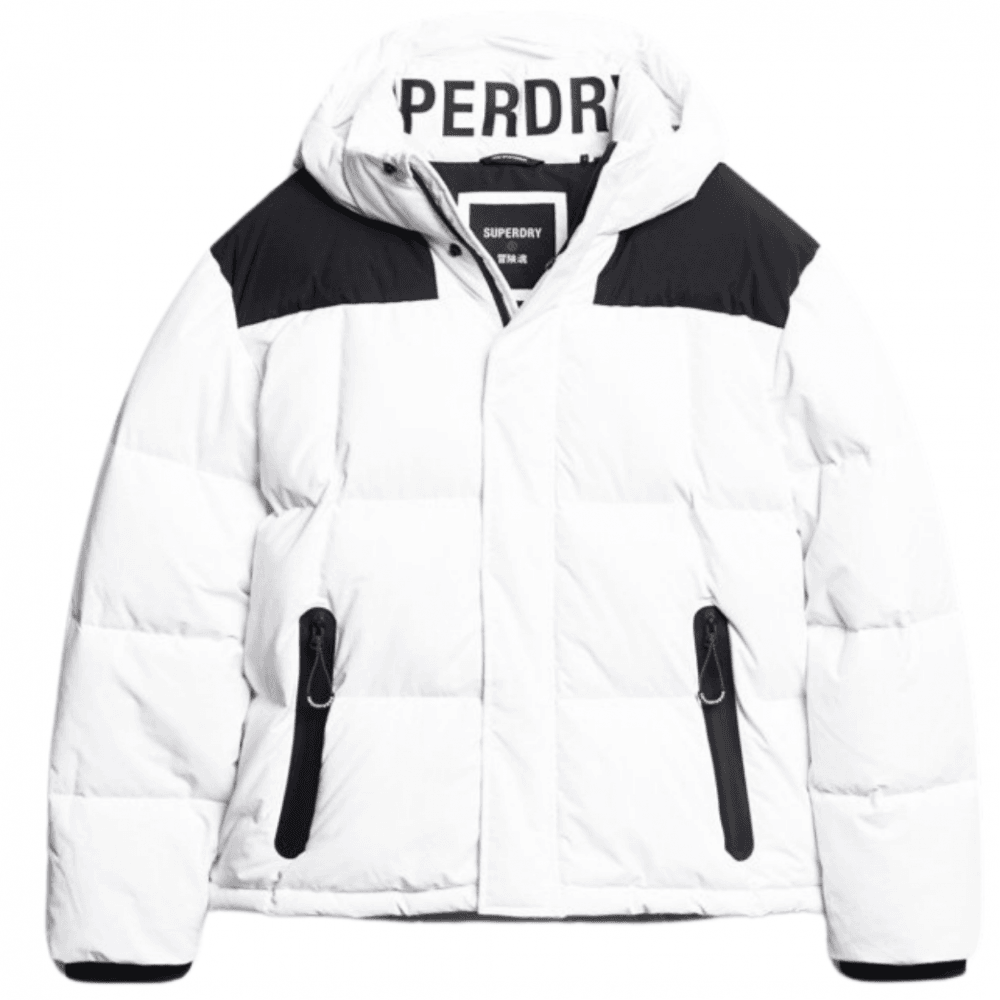 Superdry Hooded Box Quilt Puffer Jacket