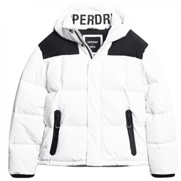 Superdry Hooded Box Quilt Puffer Jacket