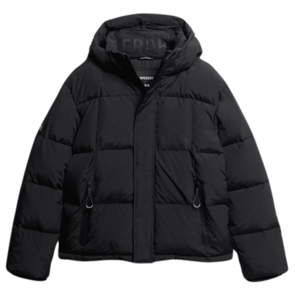 Superdry Hooded Box Quilt Puffer Jacket