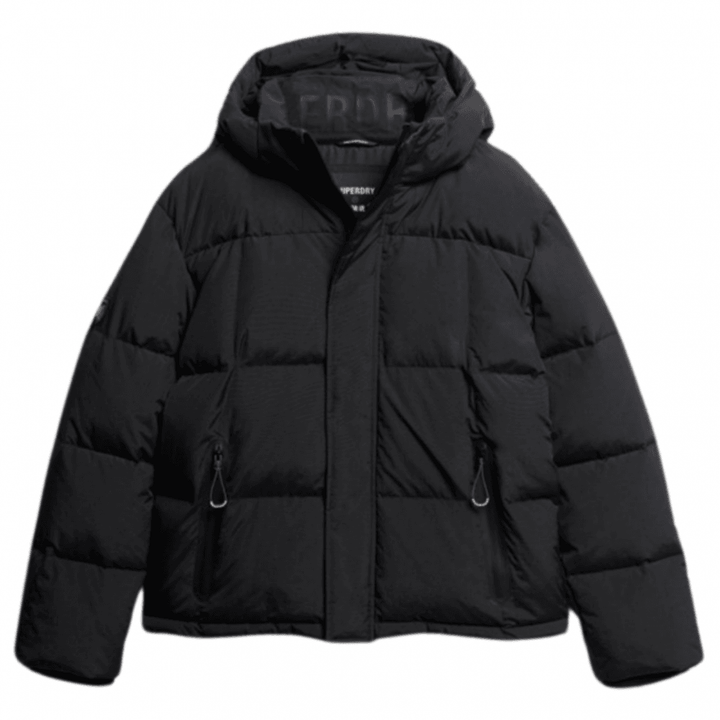 Superdry Hooded Box Quilt Puffer Jacket