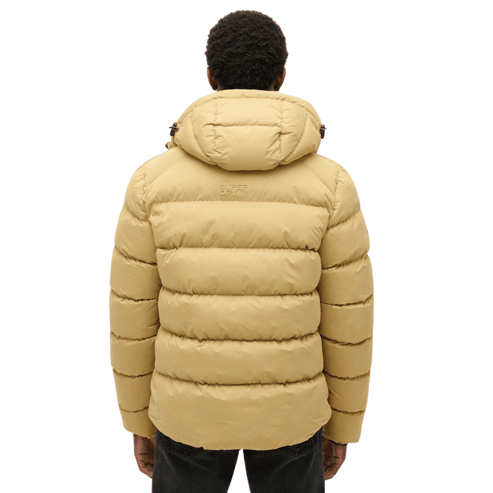 Superdry Hooded Microfibre Sport Puffer