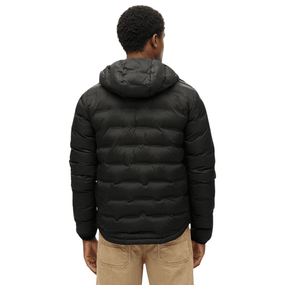 Superdry Hooded Quilted Puffer Coat