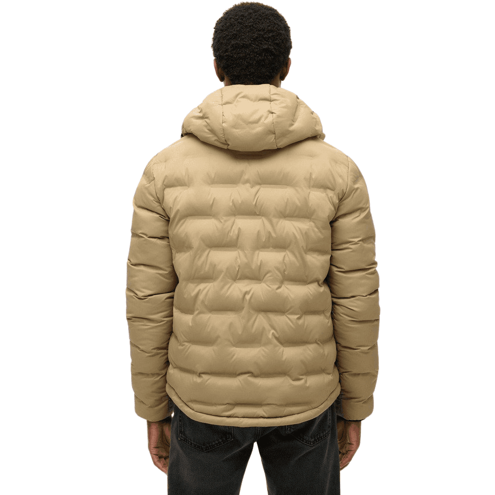 Superdry Hooded Quilted Puffer Coat