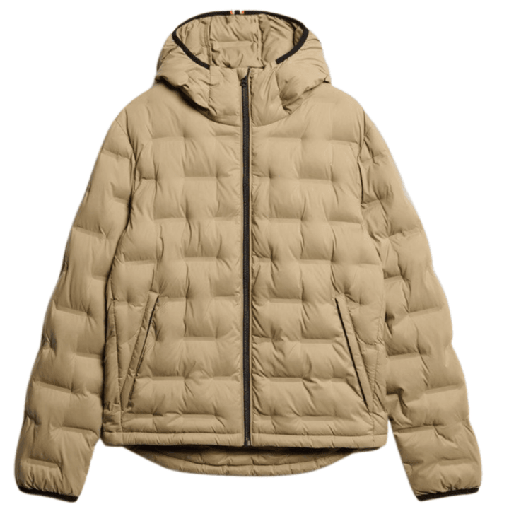 Superdry Hooded Quilted Puffer Coat