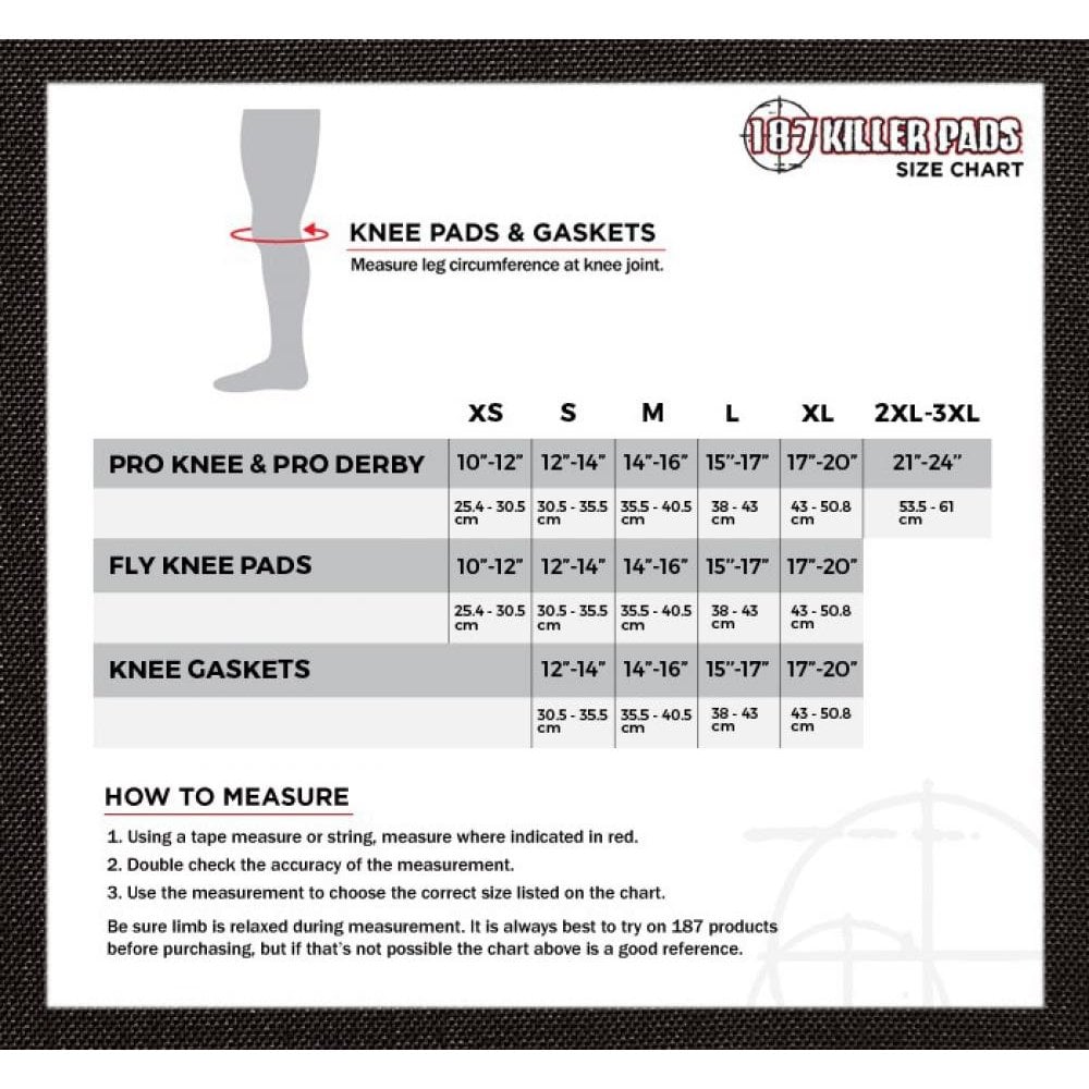 187 Killer Fly Knee Pads