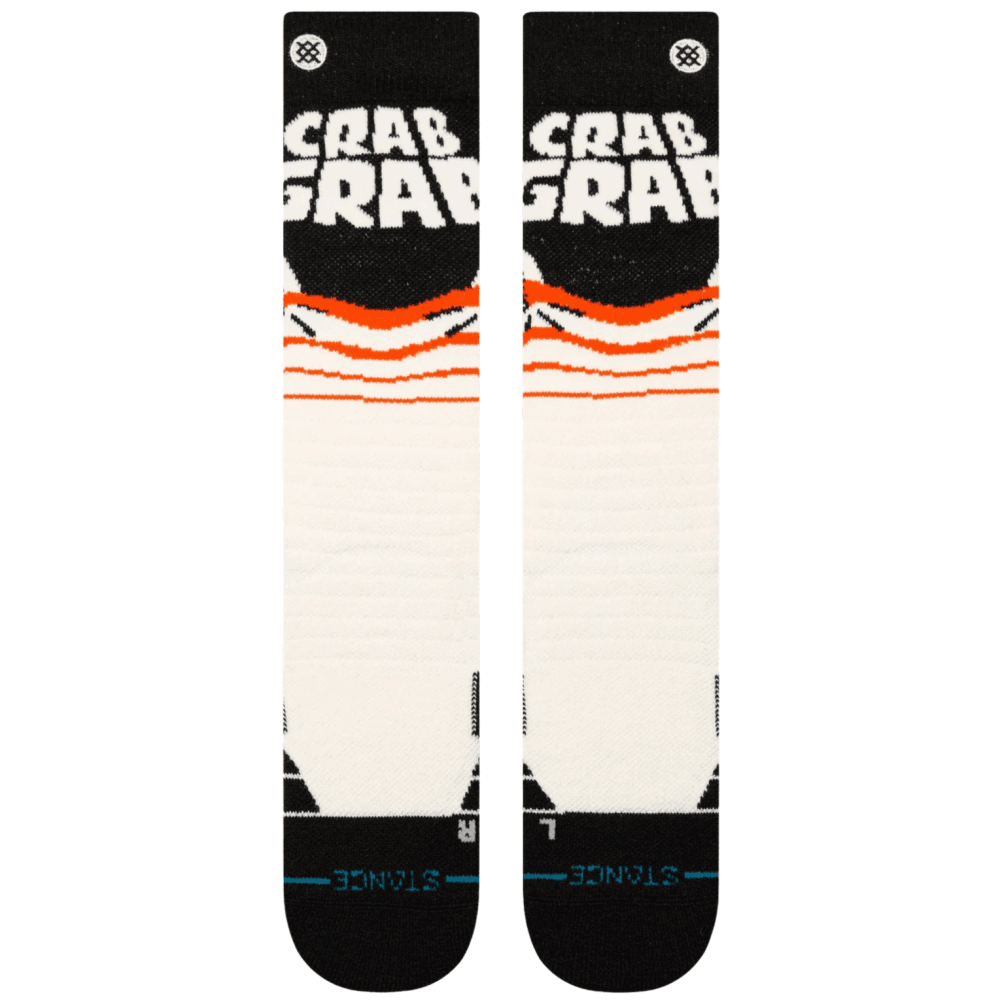 Stance Crab Grab Mid Poly Snow Socks