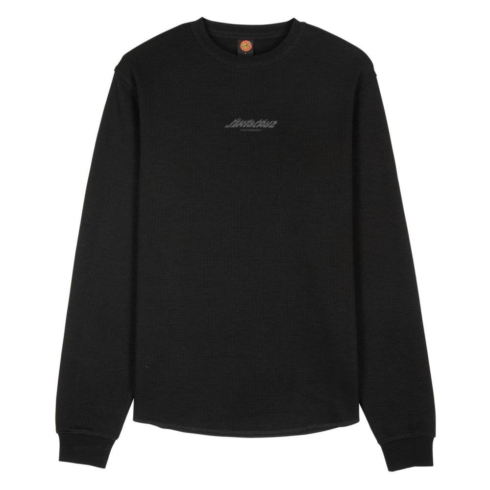 Santa Cruz Flaming Dice Dot Front L/S Top