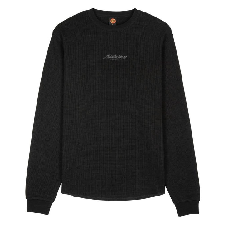 Santa Cruz Flaming Dice Dot Front L/S Top